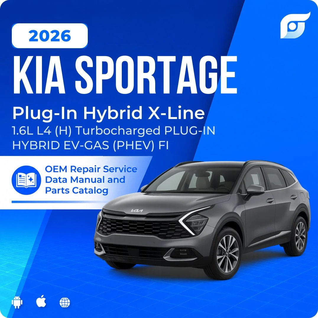 2026 Kia Sportage Plug-In Hybrid X-Line - OEM Repair Service Manual