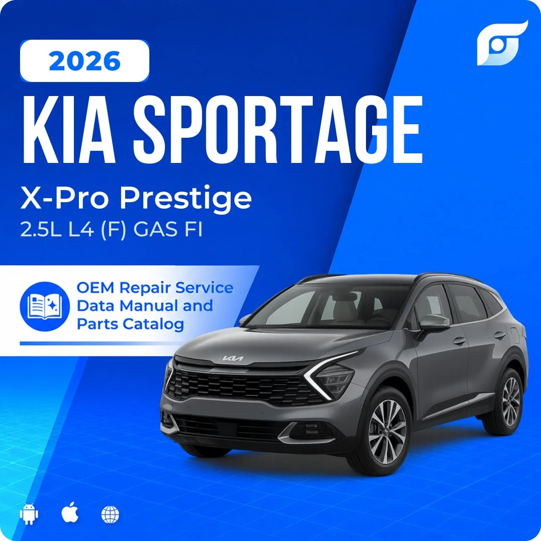 2026 Kia Sportage X-Pro Prestige - OEM Repair Service Manual