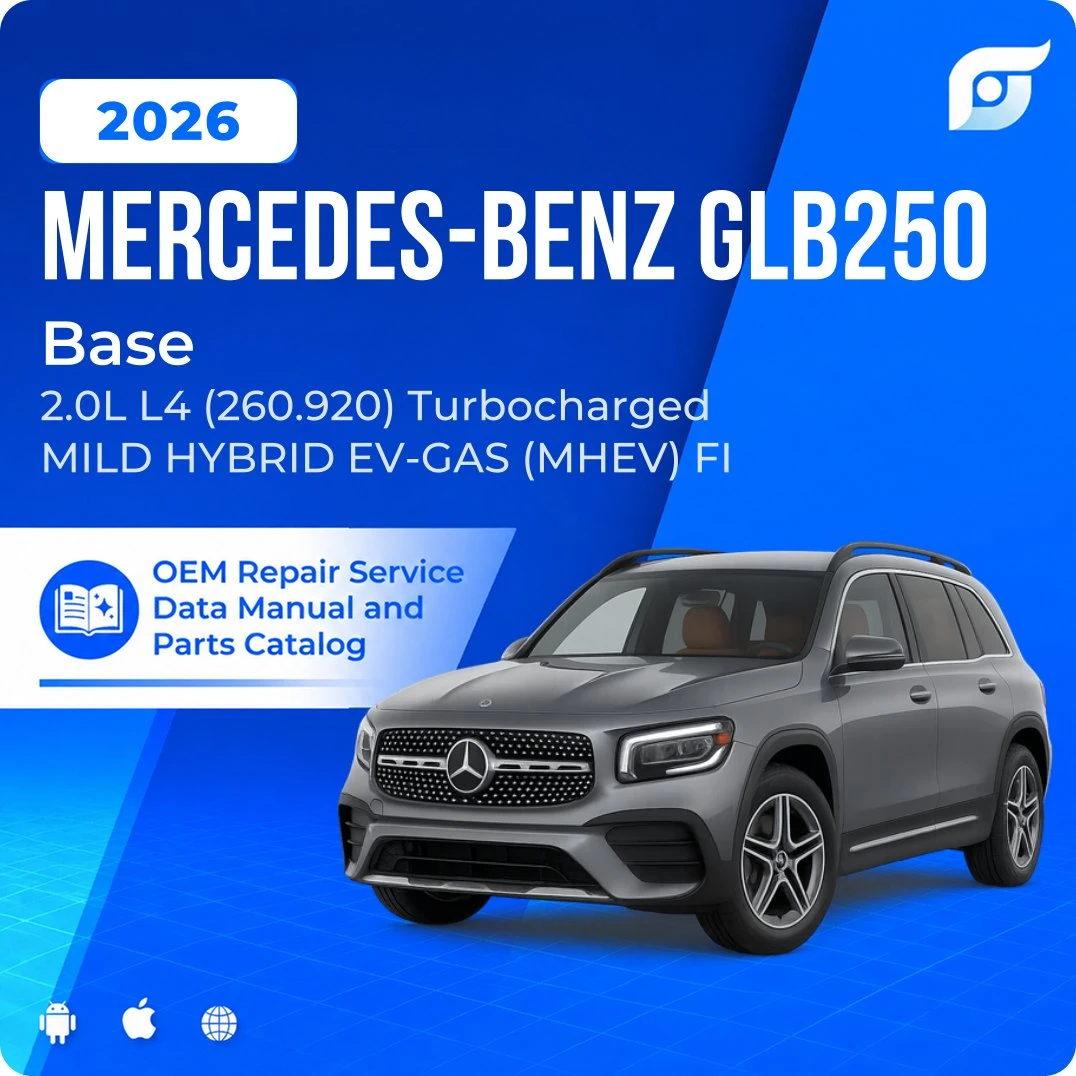 2026 Mercedes-Benz GLB250 Base - OEM Repair Service Manual