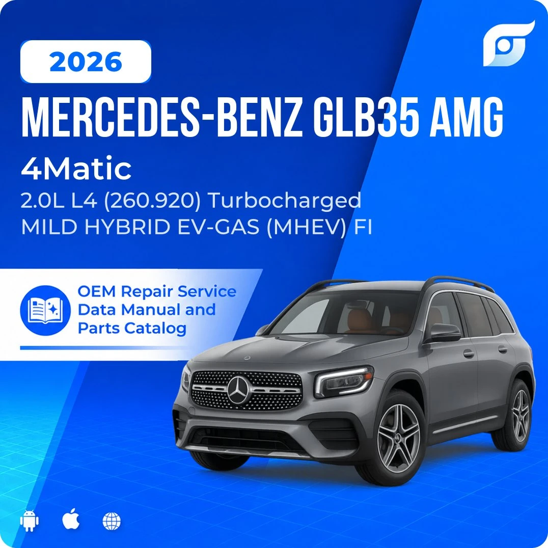 2026 Mercedes-Benz GLB35 AMG 4Matic - OEM Repair Service Manual