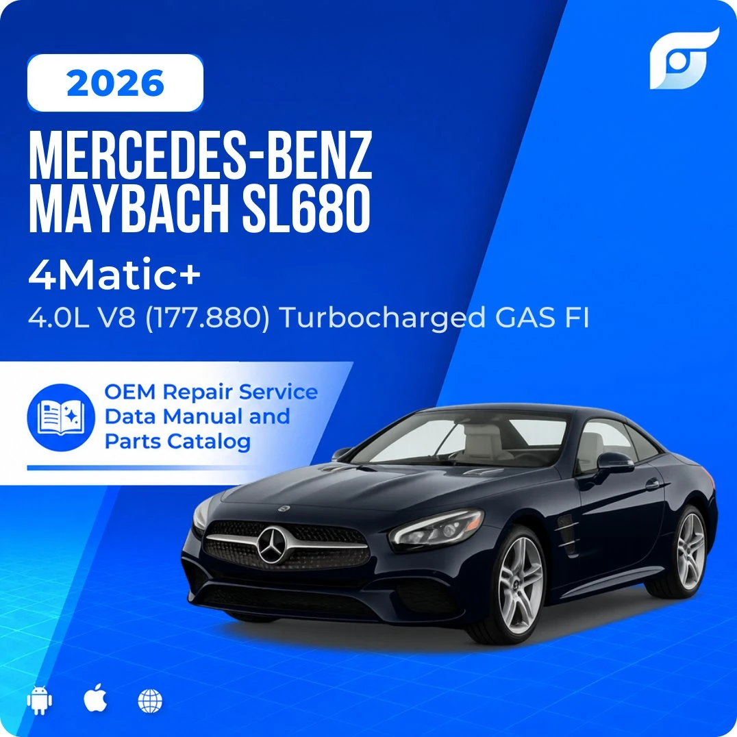 2026 Mercedes-Benz Maybach SL680 4Matic+ - OEM Repair Service Manual