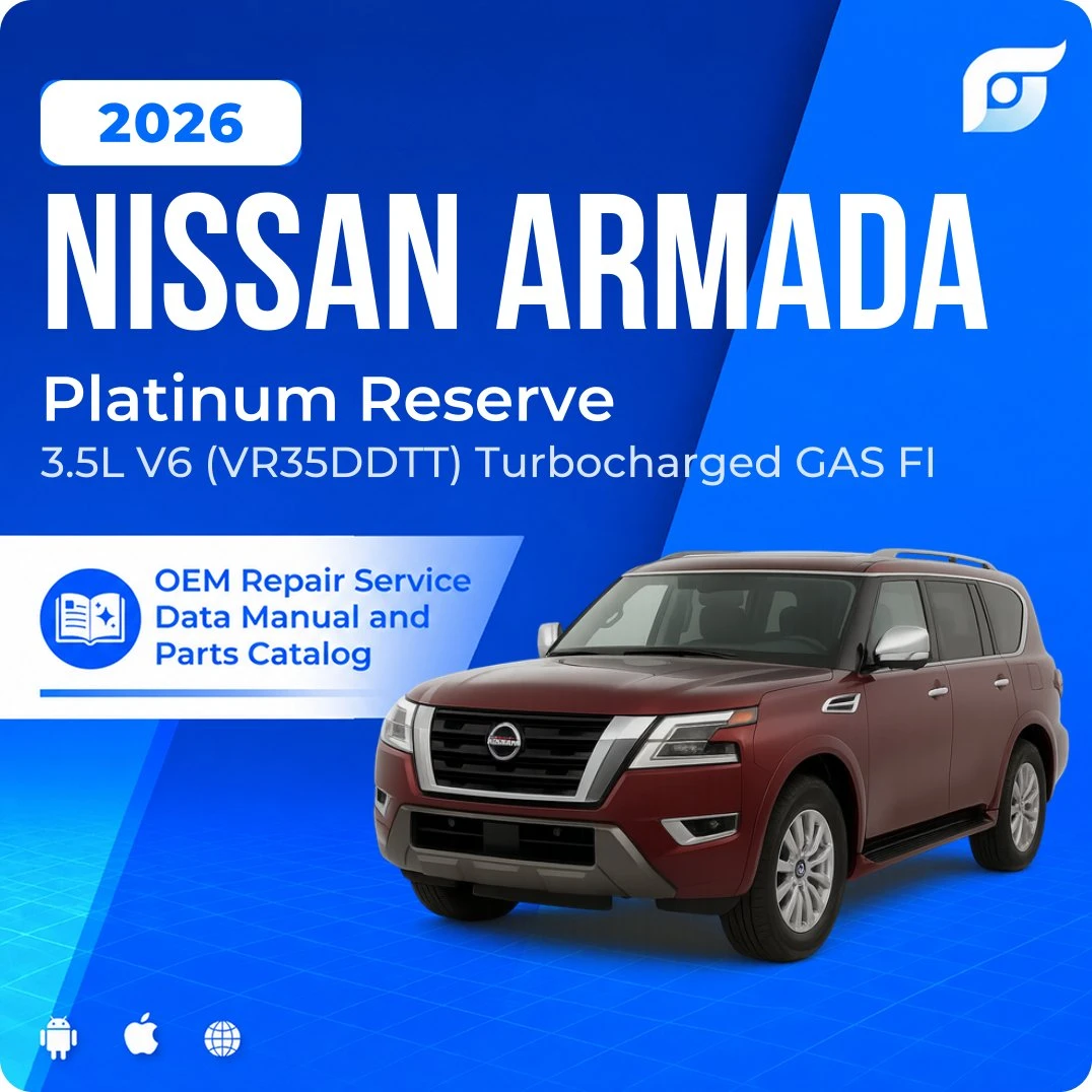 2026 Nissan Armada Platinum Reserve - OEM Repair Service Manual