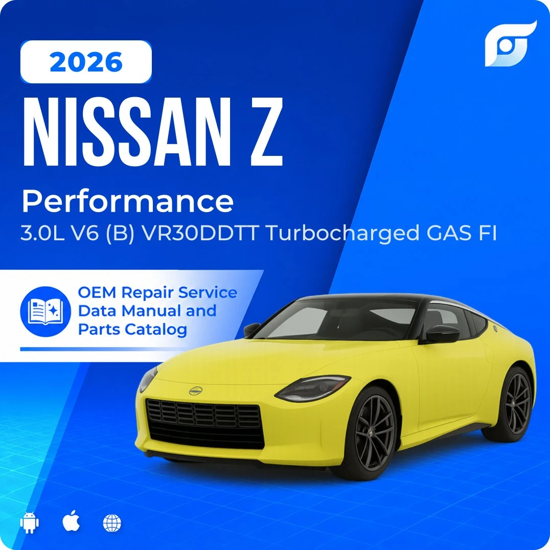 2026 Nissan Z Performance - OEM Repair Service Manual
