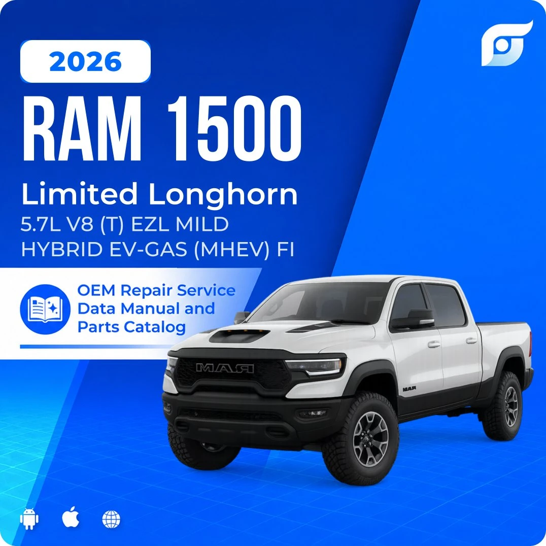 2026 Ram 1500 Limited Longhorn - OEM Repair Service Manual