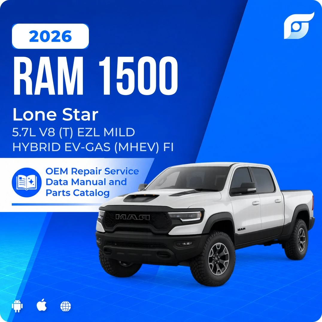 2026 Ram 1500 Lone Star - OEM Repair Service Manual