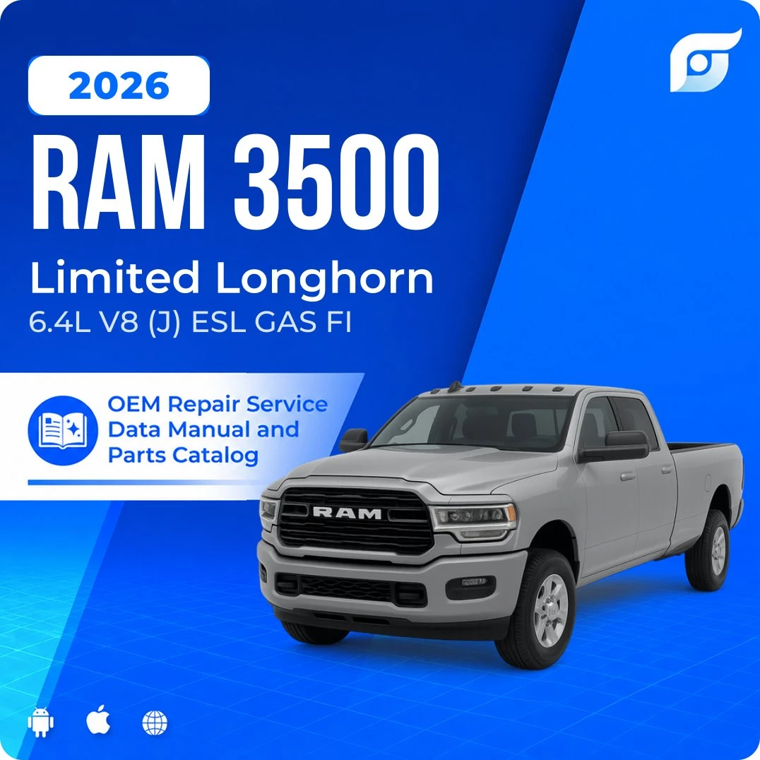 2026 Ram 3500 Limited Longhorn - OEM Repair Service Manual