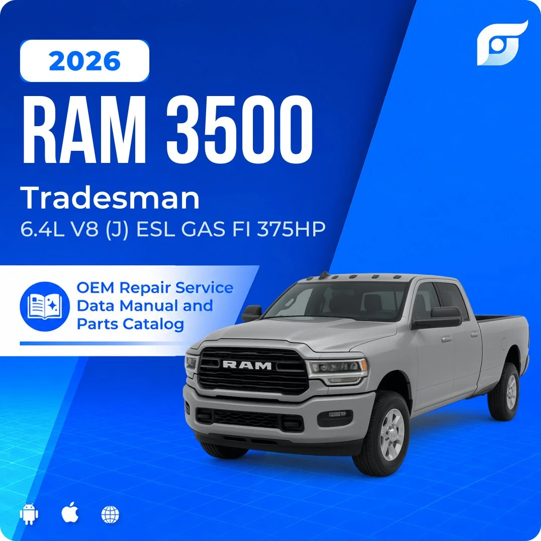 2026 Ram 3500 Tradesman - OEM Repair Service Manual