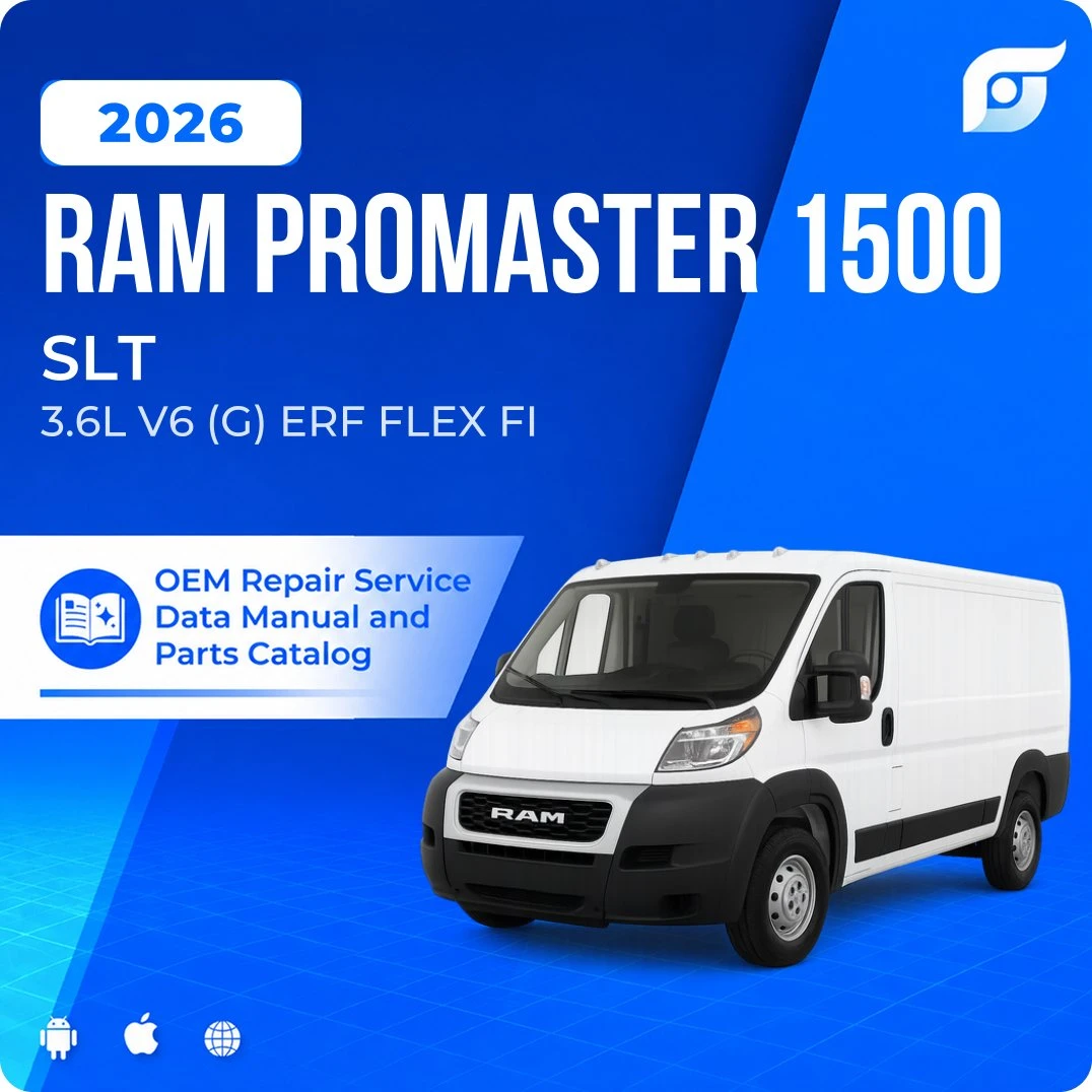 2026 Ram ProMaster 1500 SLT - OEM Repair Service Manual
