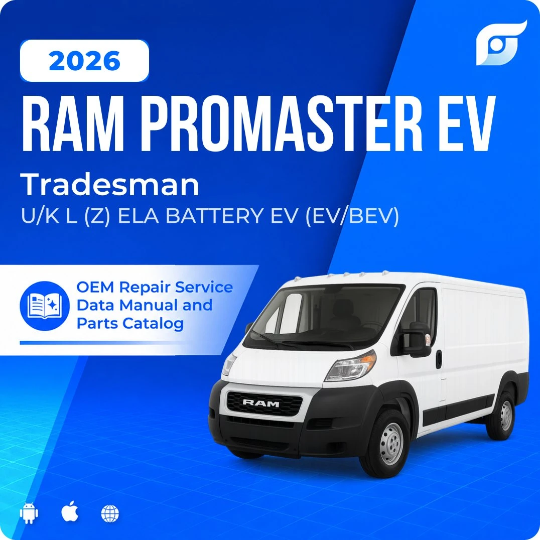 2026 Ram ProMaster EV Tradesman - OEM Repair Service Manual