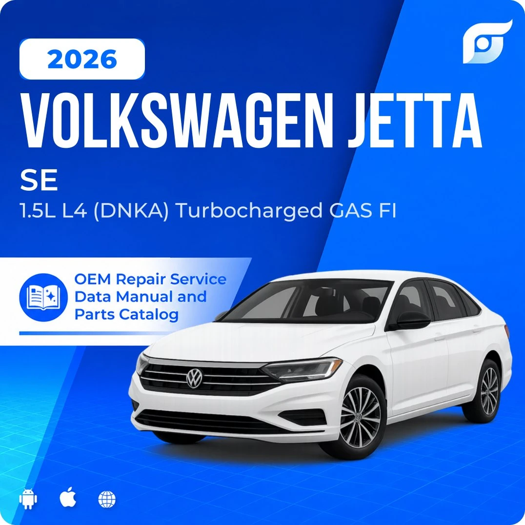 2026 Volkswagen Jetta SE - OEM Repair Service Manual