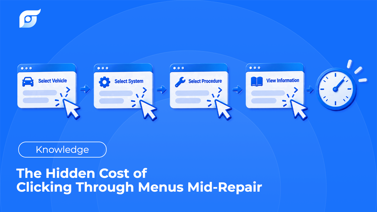 The Hidden Cost of Clicking Through Menus Mid-Repair