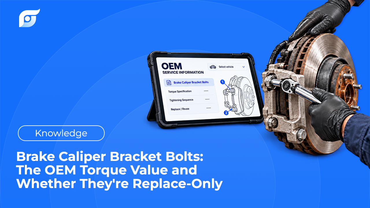 Brake Caliper Bracket Bolts_ The OEM Torque Value and Whether They're Replace-Only